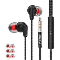 Phreeze In-Ear Bedrade Oordopjes met 3,5 mm Jack Aansluiting - Sport Oortjes met Draad en Microfoon - Extra Bass - Super Comfortabel