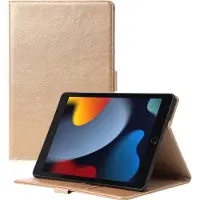 Phreeze Hoesje geschikt voor iPad 10.2 inch 2021 9e generatie Luxe Kunstleer Standaard Inklapbaar Smart Cover Book Case