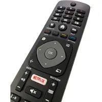 Phreeze Vervangende Afstandsbediening - Voorgeprogrammeerd - Remote Control - Geschikt voor Netflix, Philips TV (Ambilight)