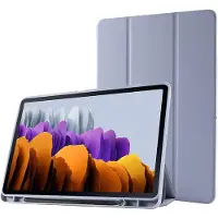 Phreeze Cover geschikt voor Samsung Galaxy Tablet S7 Plus 12.4 inch Hoes Smart Case Vouwbaar Standaard Pen Houder