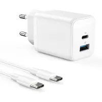 Phreeze 35w usb C Power Adapter met usb C naar usb C Kabels - Voor S24,S23,S22,S21,S20,A9,Plus,Ultra,FE