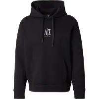 Armani Exchange Sweatshirt zwart / wit