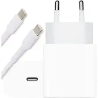 Phreeze 25w Fast Charger + usb C Kabel - 1 Meter - Usb C naar usb C - Snellader voor o.a S24, S23, S22, S21, S20, A8, A9 (Ultra, Plus, Lite)