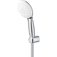 GROHE Tempesta 110 Handdoucheset - diameter 11cm - 2 straalsoorten - 5.6l/min - niet verstelbaar - 125cm - chroom