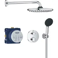 GROHE Precision inbouw douchesysteem - Rond bedieningspaneel - Chroom
