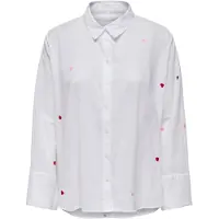 ONLY Blouse 'ONLNEW LINA GRACE' navy / pink / rood / wit