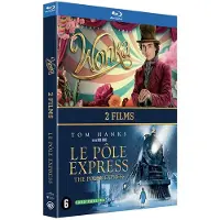 Wbs WONKA + THE POLAR EXPRESS-BIL-BLURAY