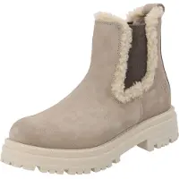 Palado by Sila Sahin Chelsea boots 'Paffesi' donkerbeige / chocoladebruin