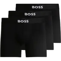 BOSS Heren Set 3 Boxers Een zwart (5XL), Homewear, Katoen 50544272
