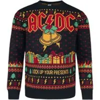 AC/DC Christmas jumper - Holiday Sweater - M tot 3XL - voor Mannen - meerkleurig - Maat M