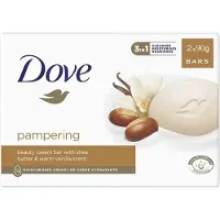 Dove Zeep Tablet Shea Butter - 6 Stuks 2x90 gr - Voordeelverpakking