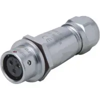 Weipu SF1211/S3 I Ronde connector Koppeling, recht Totaal aantal polen: 3 Serie (ronde connectors): SF12 1 stuk(s)