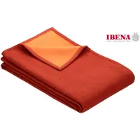 Ibena Deken Ibena Solare Cotton Pure Terracotta