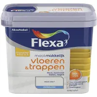 Flexa Mooi Makkelijk vloeren&trappen ijswit zijdeglans 750 ml