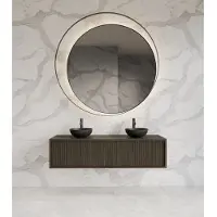Gliss Design Onderkast heronimus 140x45x35 cm met topplaat charcoal
