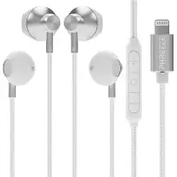 Phreeze Bedrade Oordopjes geschikt voor iPhone oortjes - Bedraad - 2 Stuks - Werkt Direct - Geschikt voor Apple Lightning ( 14, 13, 12, 11, X, Pro Max Xs ) Oordoppen met Draad