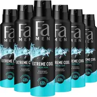 Fa Men Deospray Extreme Cool - Voordeelverpakking 6 stuks