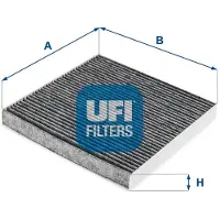 Ufi 54.288.00 Interieurfilter