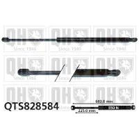 Quinton Hazell QTS828584 Gasveer achterklep