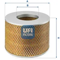 Ufi 27.108.00 Luchtfilter