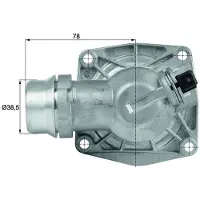 MAHLE ORIGINAL TM 16 105 Thermostaat, koelvloeistof