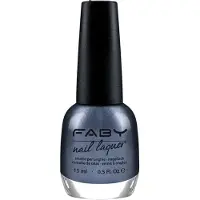 Faby nagellak Look through the Louvre pyramid 15 ml vegan blauw