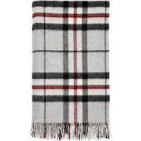Bronte by moon Plaid Tartan Grey Tompson - Merino Lamswol - 140x185 - Bronte by Moon Scotland