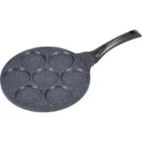 Cheffinger Pancake Pan - 26cm - 7 Kop - Pannenkoekenpan - Pancake Maker - Inductie