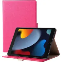 Phreeze Luxe hoes geschikt voor iPad 10.9 inch 2022 10e Generatie Kunstleer Standaard Opvouwbaar Smart Cover Book Case Hoes