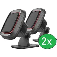 Phreeze Telefoonhouder Auto Magneet - 360 Graden Draaibaar - Sterke Grip - Verstelbaar - Universeel - Zwart