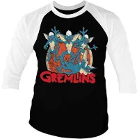 Hybris Gremlins Raglan top -S- Group Zwart/Wit