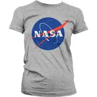 Hybris NASA Dames Tshirt -2XL- Insignia Grijs