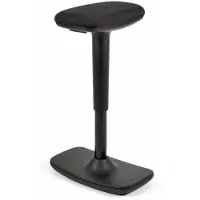 Linea LED - Ergonomisch kruk - In hoogte verstelbaar - Zwart