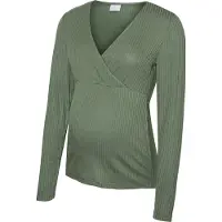 Mamalicious Shirt donkergroen