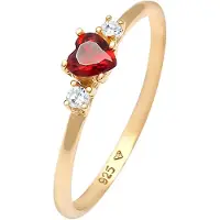 Elli Ring goud / rood