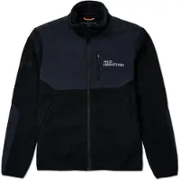 Halo Fleece jas donkergrijs / zwart / wit