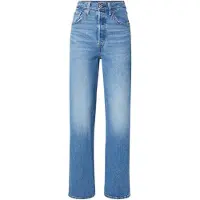 Levi's Jeans 'Ribcage Straight Ankle' blauw denim