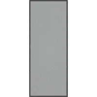 vidaXL Deurmat 60x150 cm grijs