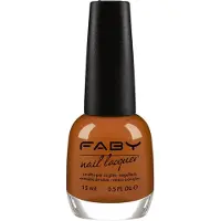 Faby nagellak The Fifth Ace dames 15 ml vegan terracotta