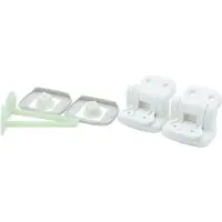 Jabsco Deluxe Toilet Hinge Zilver