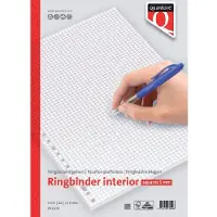 Quantore - Interieur A4 23-gaats ruit 5mm 100vel | 5 stuks