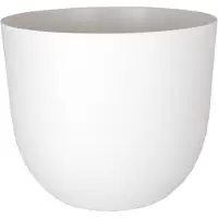 Artevasi San Remo Bloempot Ø 30,5 cm Mat Wit - Plantenpot voor Kamerplanten Binnen en Buiten