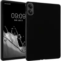 Kwmobile Hoes geschikt voor Xiaomi Redmi Pad Pro - Siliconenhoes voor tablet in zwart - Tablet cover