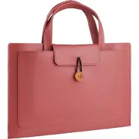 Phreeze Laptoptas 11 tot 14 inch - 3 Vakken - Vegan Leer - Laptophoes - Laptop Tas - Geschikt voor o.a Dell XPS 13, MacBook Air Pro, Surface Pro 9, ChromeBook - Wijnrood
