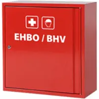 ATV BHV/EHBO kast 60 x 60 x 25cm rood