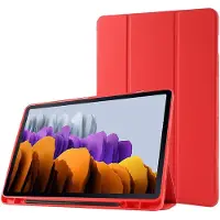 Phreeze Cover geschikt voor Samsung Galaxy Tablet S7 Plus 12.4 inch Hoes Smart Case Vouwbaar Standaard Pen Houder