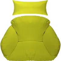 Rijoka Hangstoel Kussen - 5delig | Groen