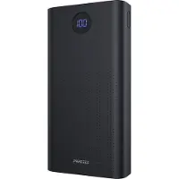 Phreeze Powerbank 30000 mAh - Zwart - 3 Poorten - 10x Opladen - GSM, Tablet, Smartphone, Telefoon - Snellader - 2x USB-A (Quick Charge 3.0) + 1x USB-C (Power Delivery 3.0)