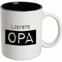 Paper Dreams Black & White Mug - Opa