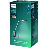 Philips Einstein bureaulamp - donkergrijs - lamp - bureau - kantoor- thuiswerken